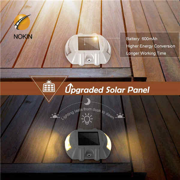 Amber Solar Studs For Path-NOKIN Solar Stud Suppiler